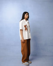 TWIN GUARDIAN BROWN CO-ORD