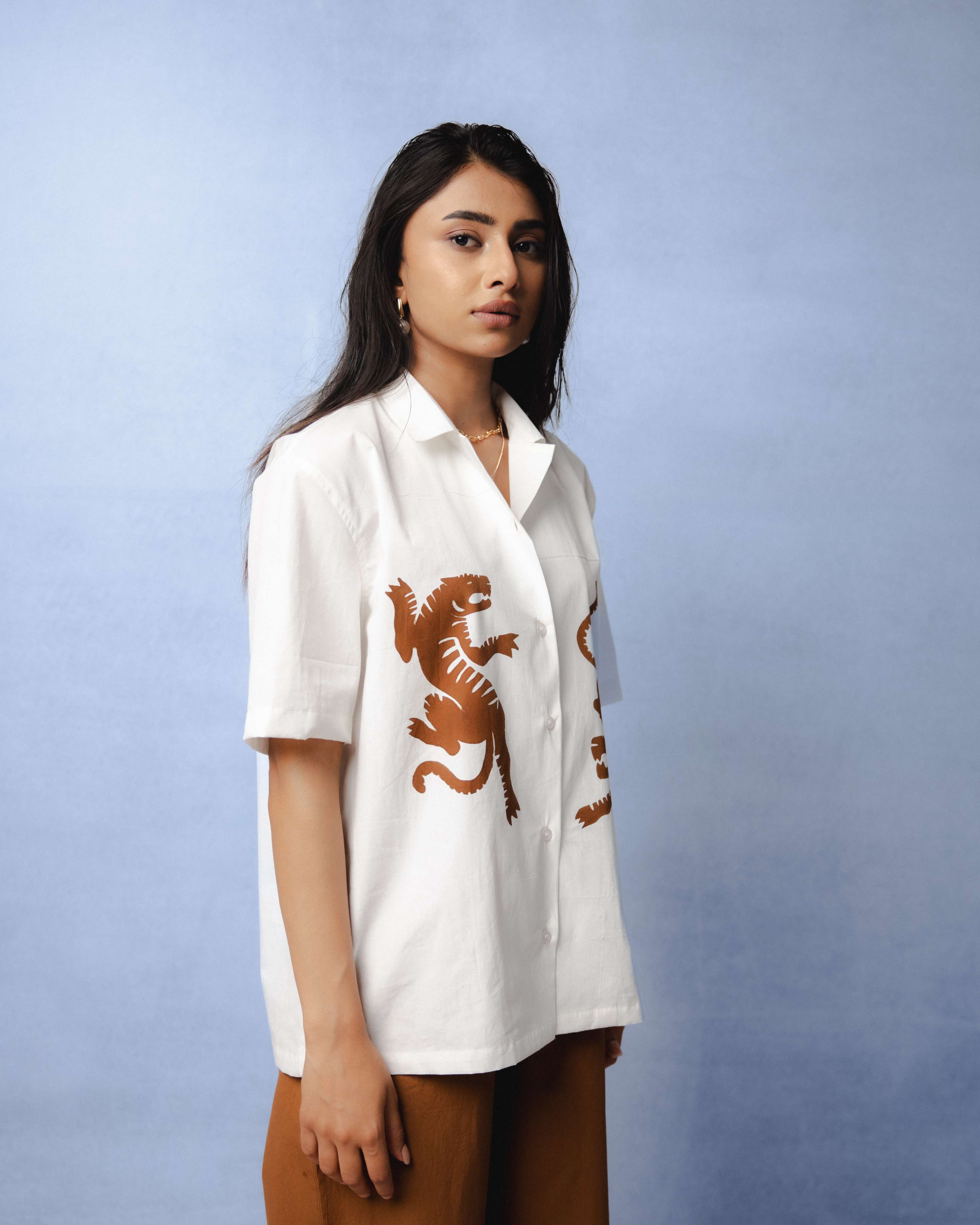 TWIN GUARDIAN BROWN CO-ORD