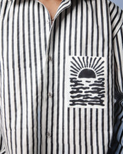 HORIZON STRIPE BLACK CO-ORD