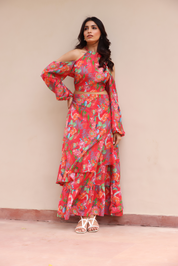 Paros Printed Co-ord Set
