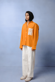 TIFFANY ORANGE DYED CO-ORD WOMEN
