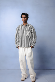 TIFFANY BLACK STRIPE CO-ORD MEN