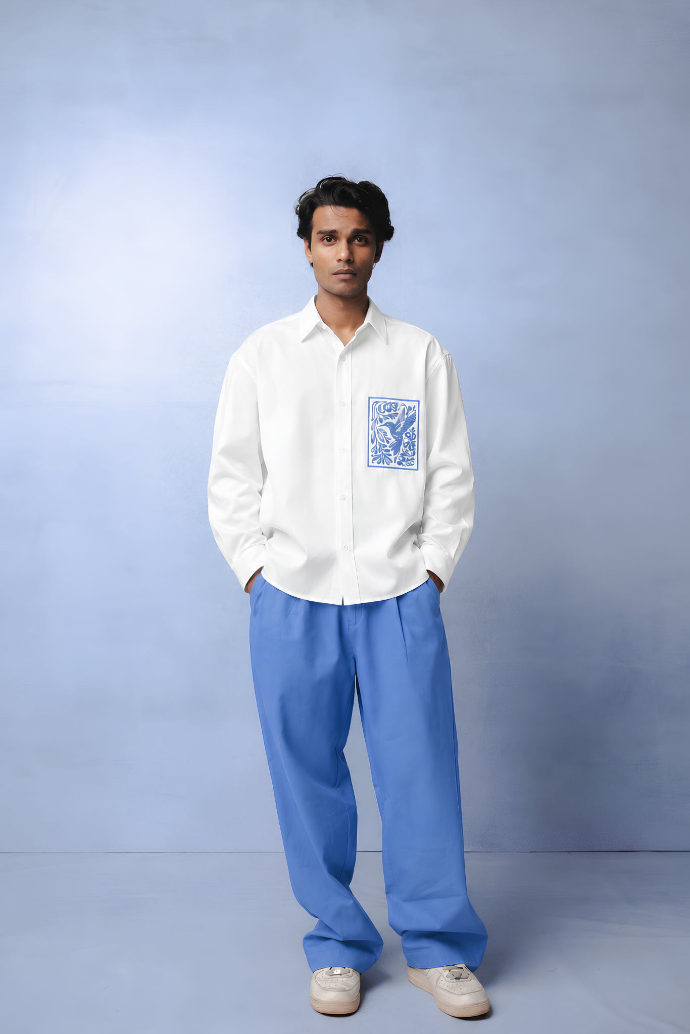 KIN BLUE CO-ORD MEN