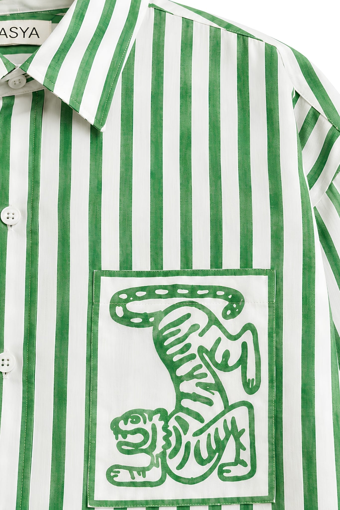 HORIZON STRIPE GREEN CO-ORD