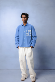 WINONA BLUE DYED CO-ORD MEN