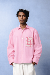 WINONA PINK DYED SHIRT MEN