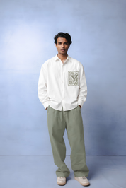 KIN OLIVE GREEN CO-ORD MEN