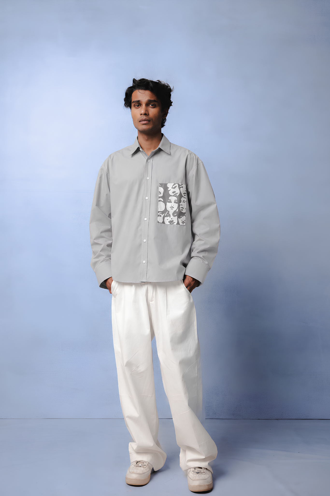 WINONA GREY DYED CO-ORD MEN