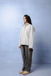 HORIZON STRIPE GREY CO-ORD