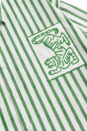 HORIZON STRIPE GREEN CO-ORD
