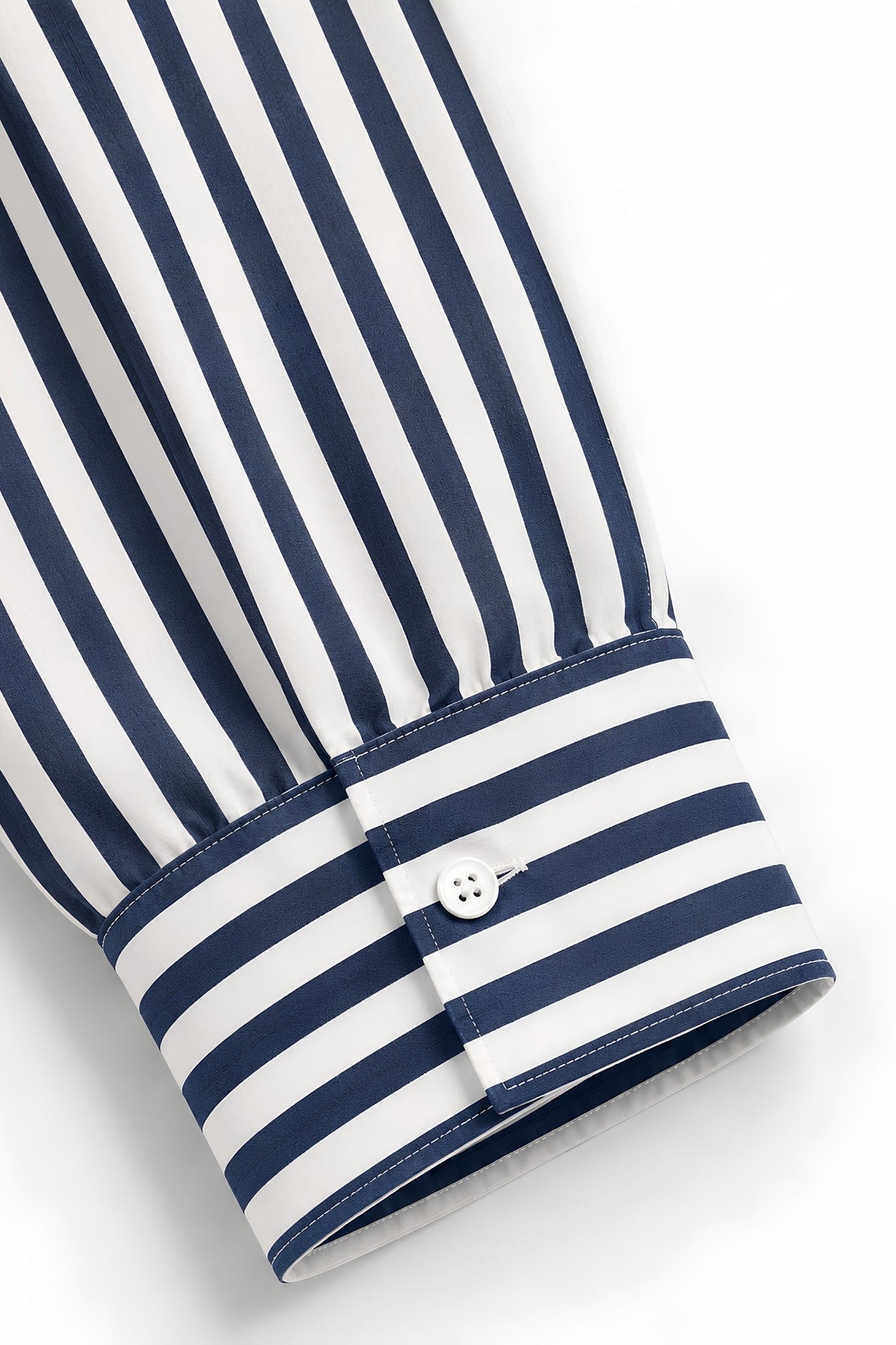 ORNELA NAVY BLUE STRIPE SHIRT MEN