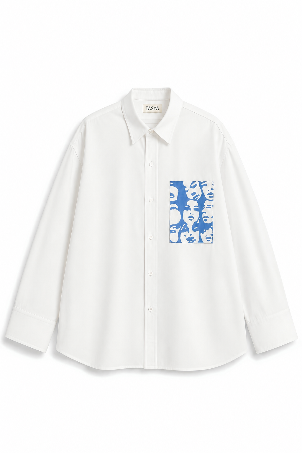WINONA BLUE SHIRT WOMEN