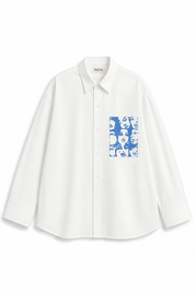 WINONA BLUE SHIRT WOMEN