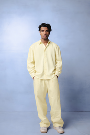 KIRA LIGHT YELLOW CO-ORD MEN