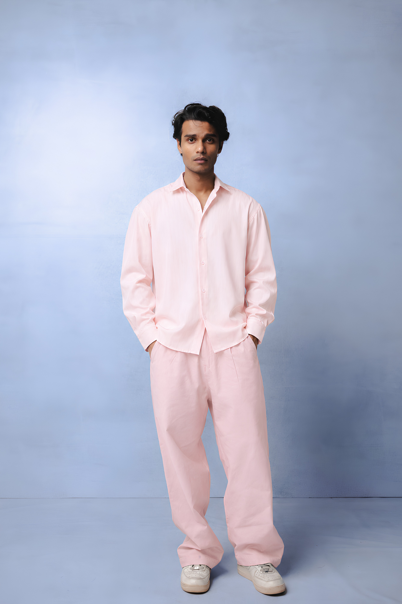 KIRA LIGHT PINK CO-ORD MEN