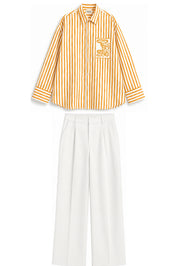 HORIZON ORANGE STRIPE CO-ORD MEN