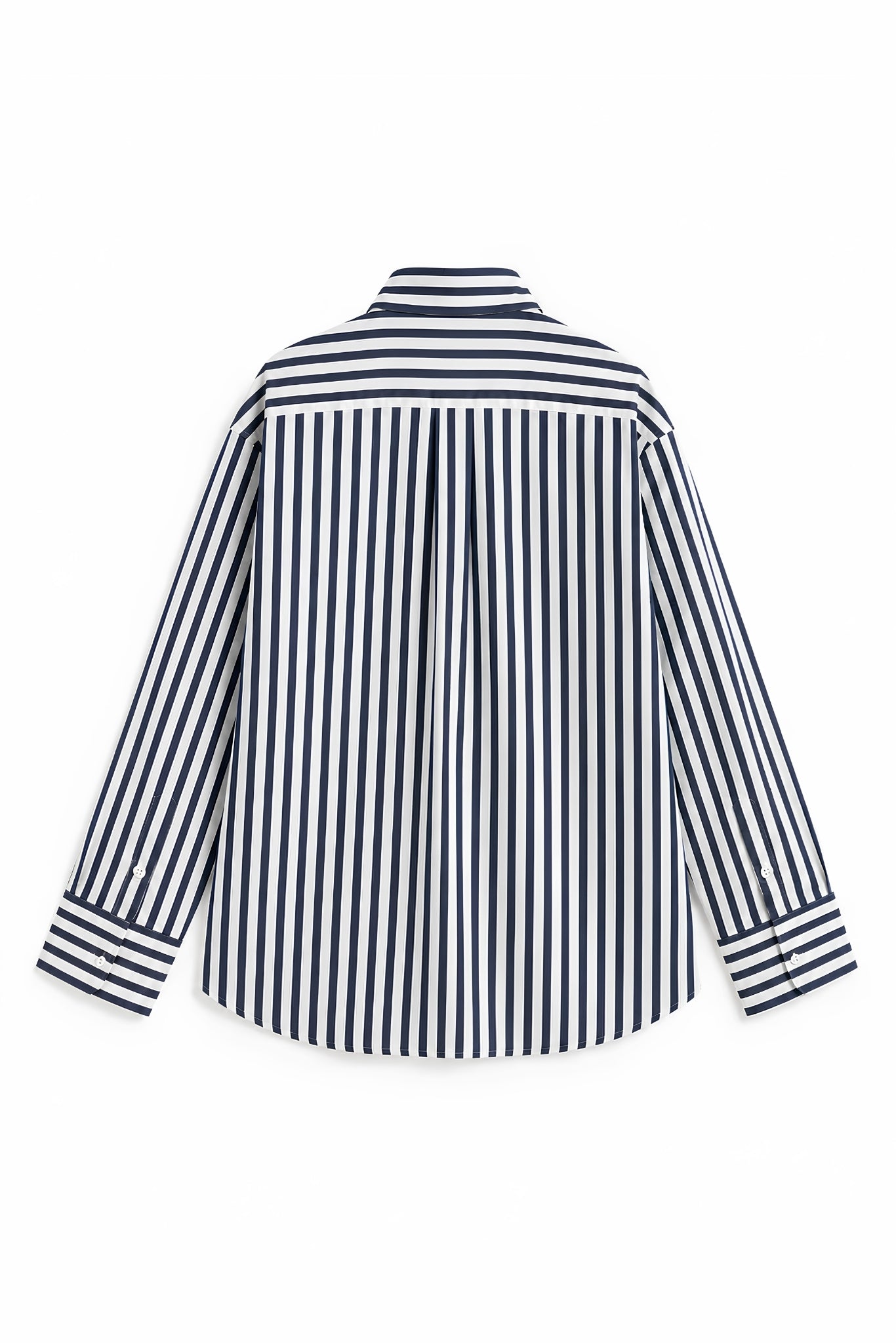 ORNELA NAVY BLUE STRIPE SHIRT MEN