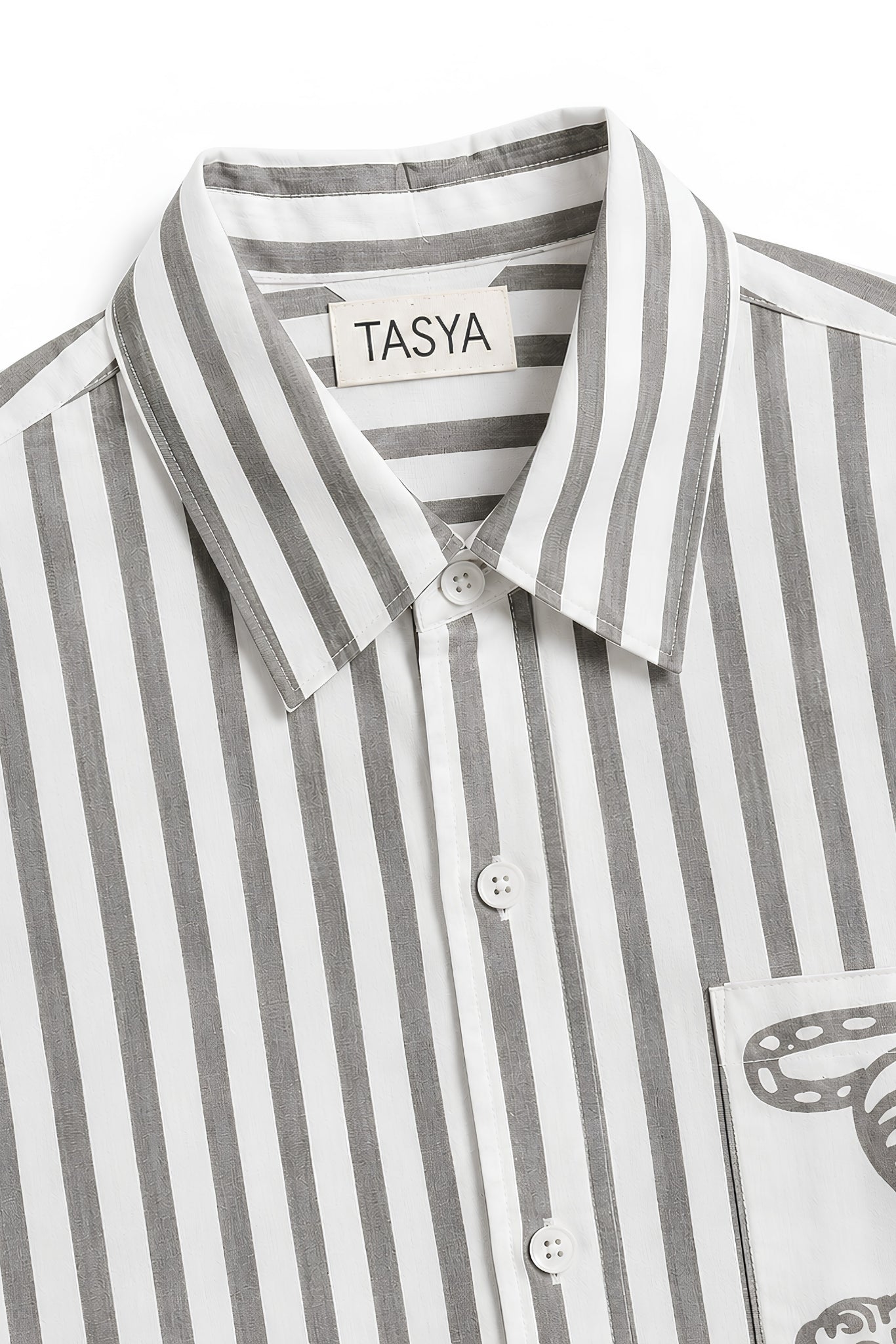 HORIZON STRIPE GREY SHIRT