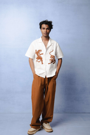 TWIN GUARDIAN BROWN CO-ORD