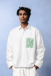 KIN GREEN SHIRT MEN