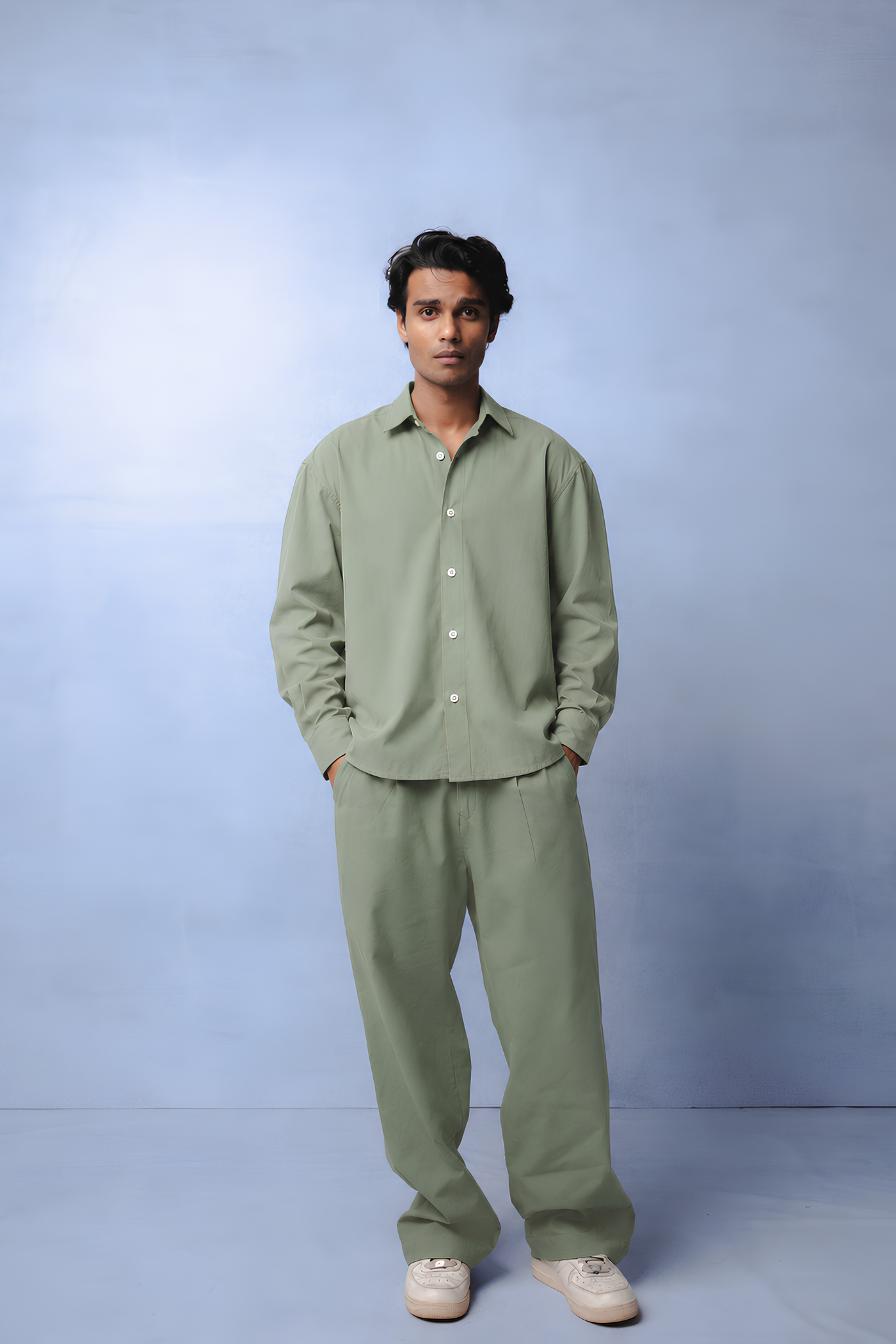 KIRA OLIVE GREEN CO-ORD MEN