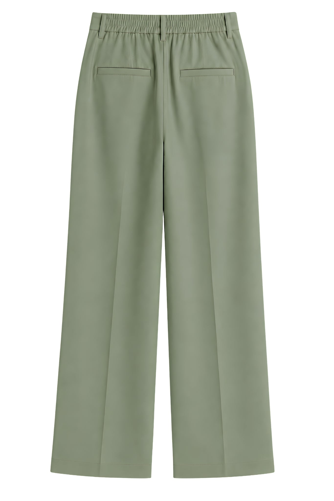 OLIVE GREEN KOREAN PANTS WOMEN