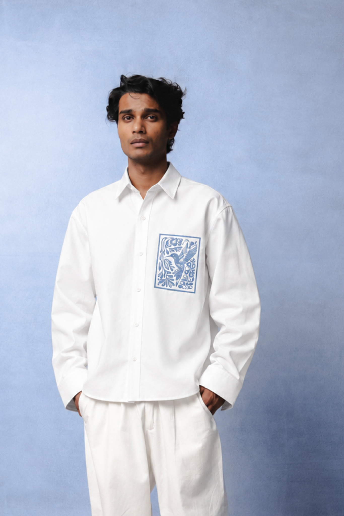 KIN BLUE SHIRT MEN