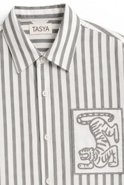 HORIZON STRIPE GREY CO-ORD
