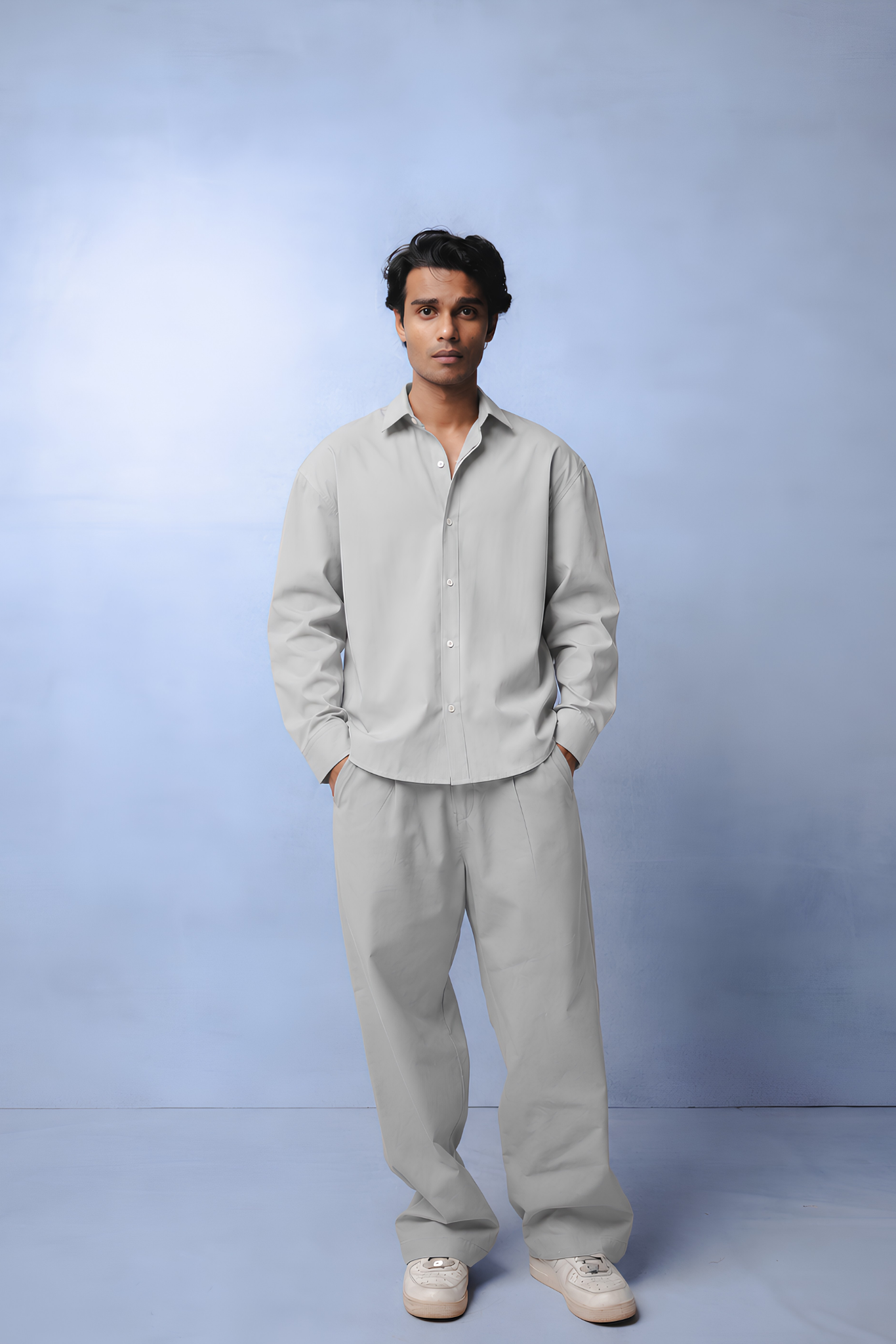 KIRA GREY CO-ORD MEN