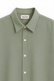 RIO OLIVE GREEN SHIRT WOMEN