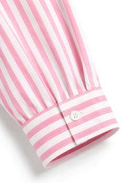 ORNELA PINK STRIPE SHIRT MEN