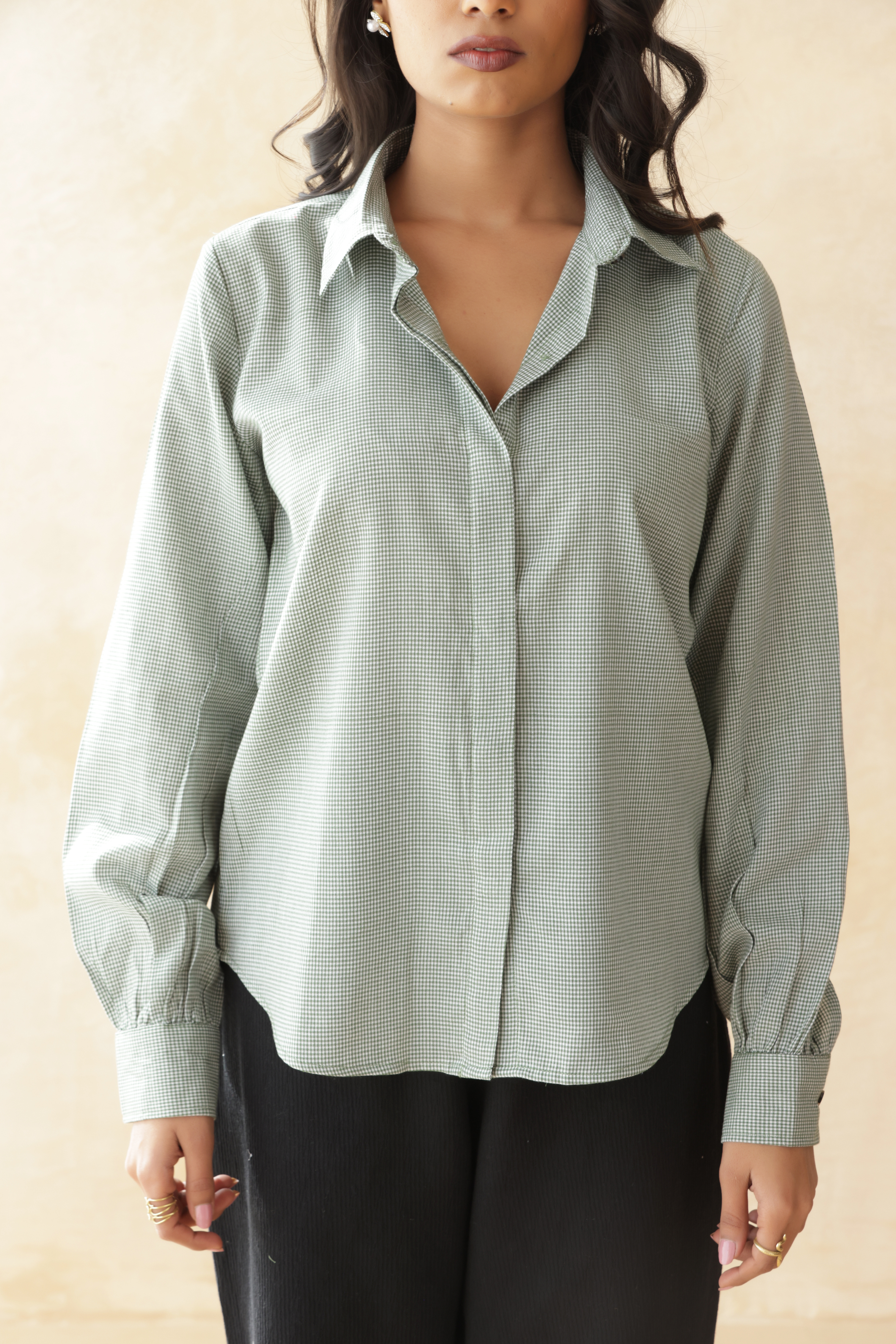 CASUAL CLOUD CHECKED SHIRT