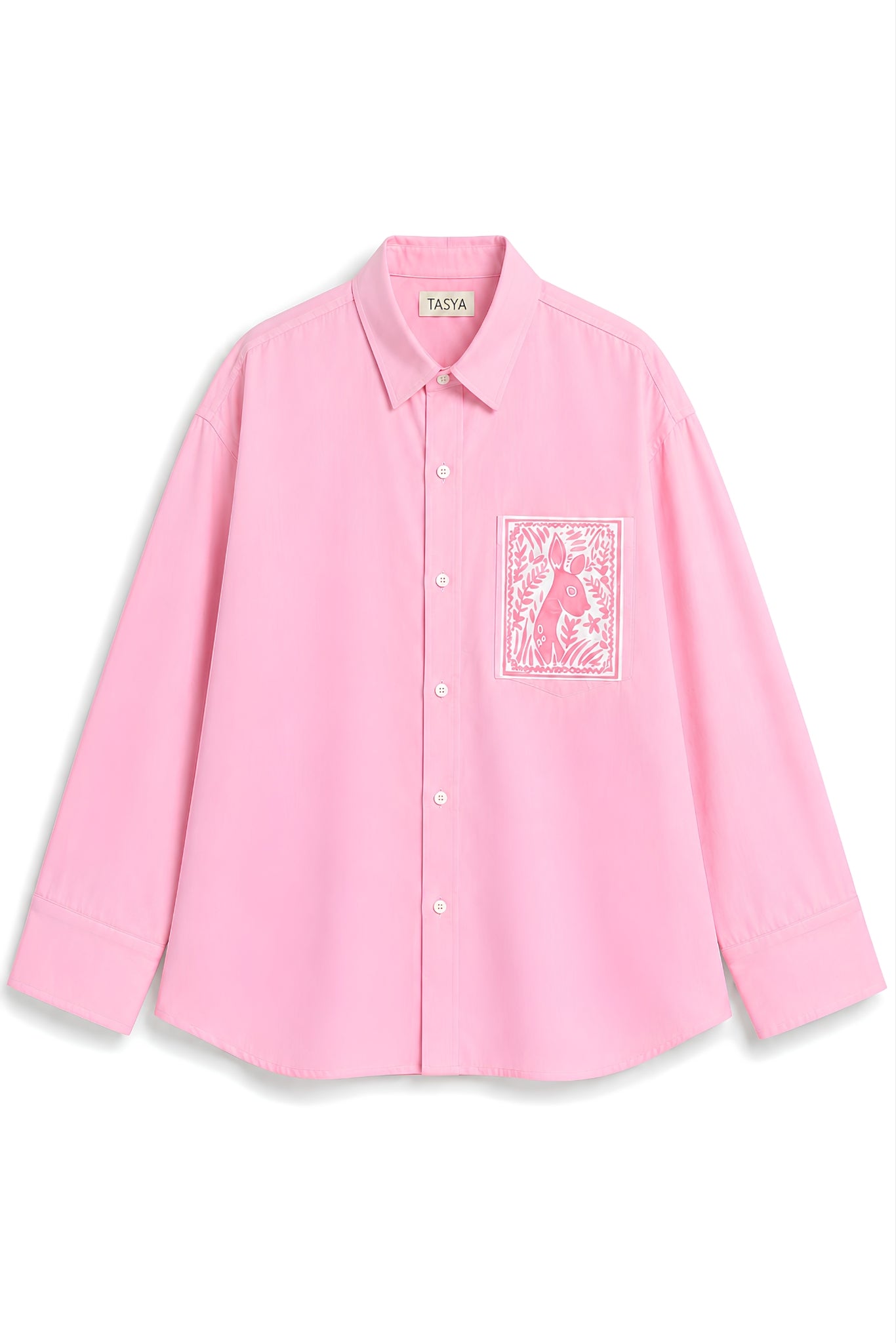 OLIVIA PINK DYED SHIRT MEN