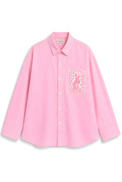 OLIVIA PINK DYED SHIRT MEN