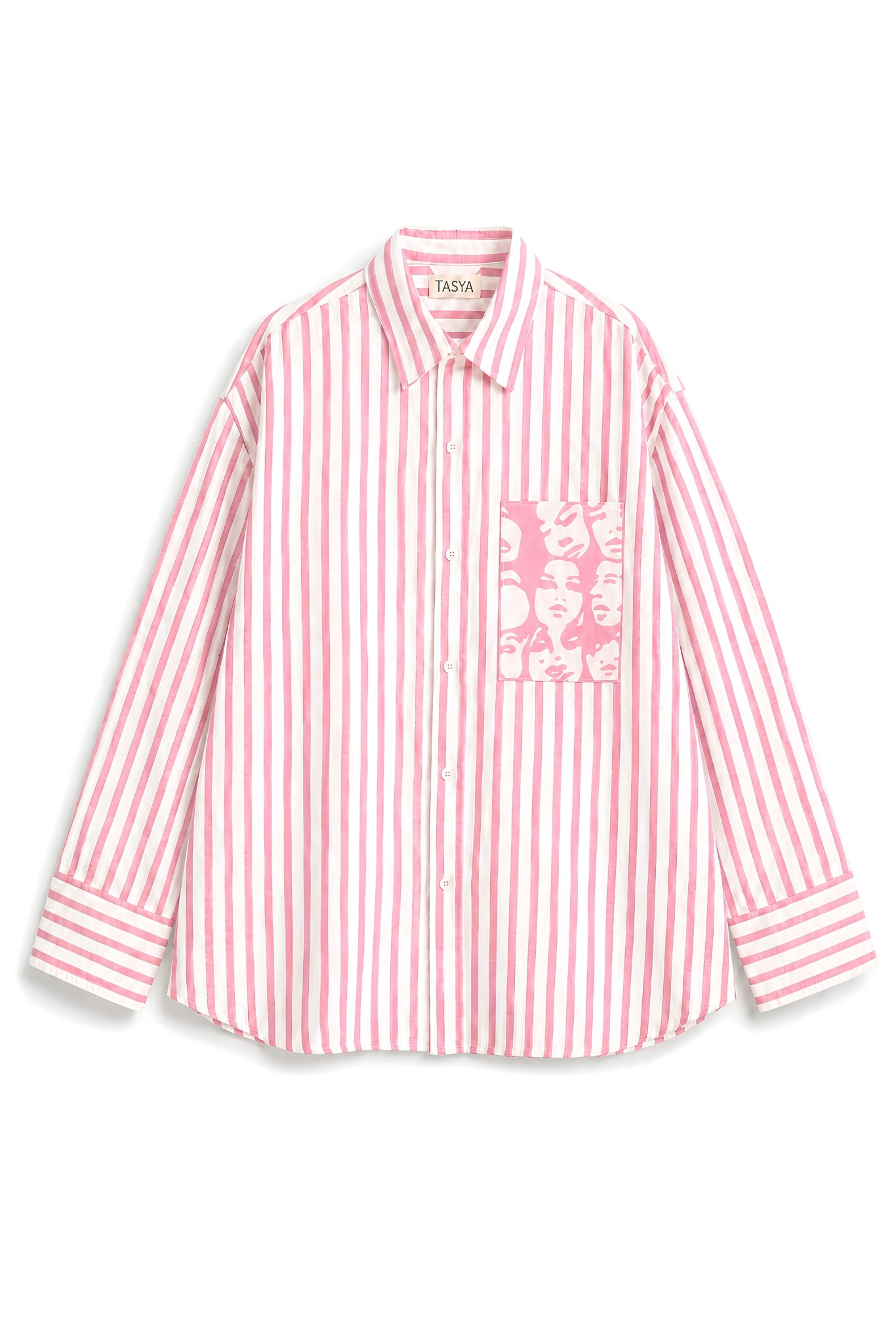 WINONA PINK STRIPE SHIRT WOMEN
