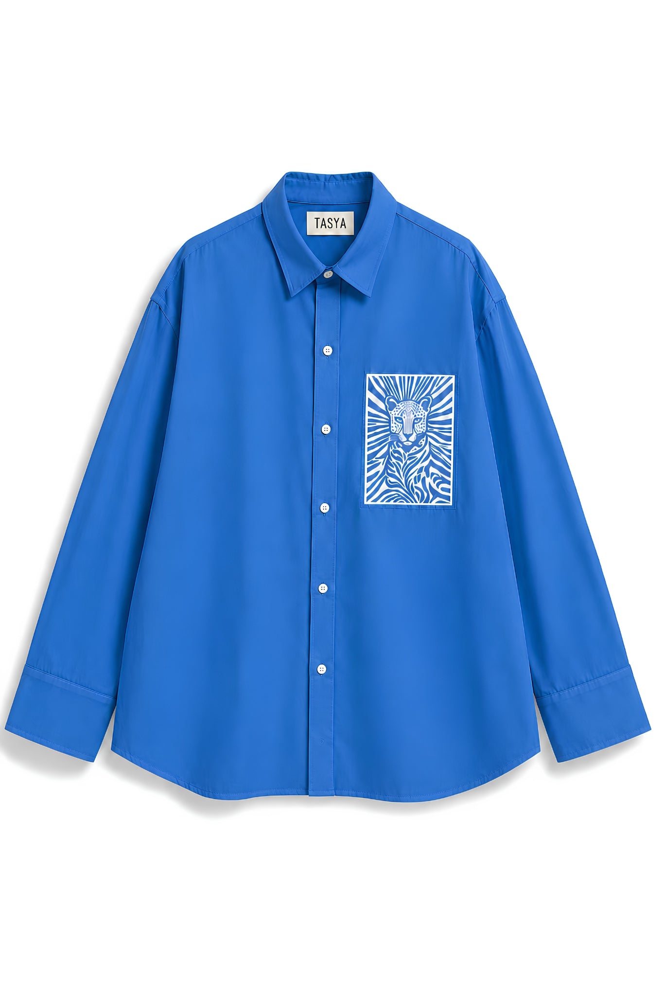 MARGO BLUE DYED SHIRT MEN