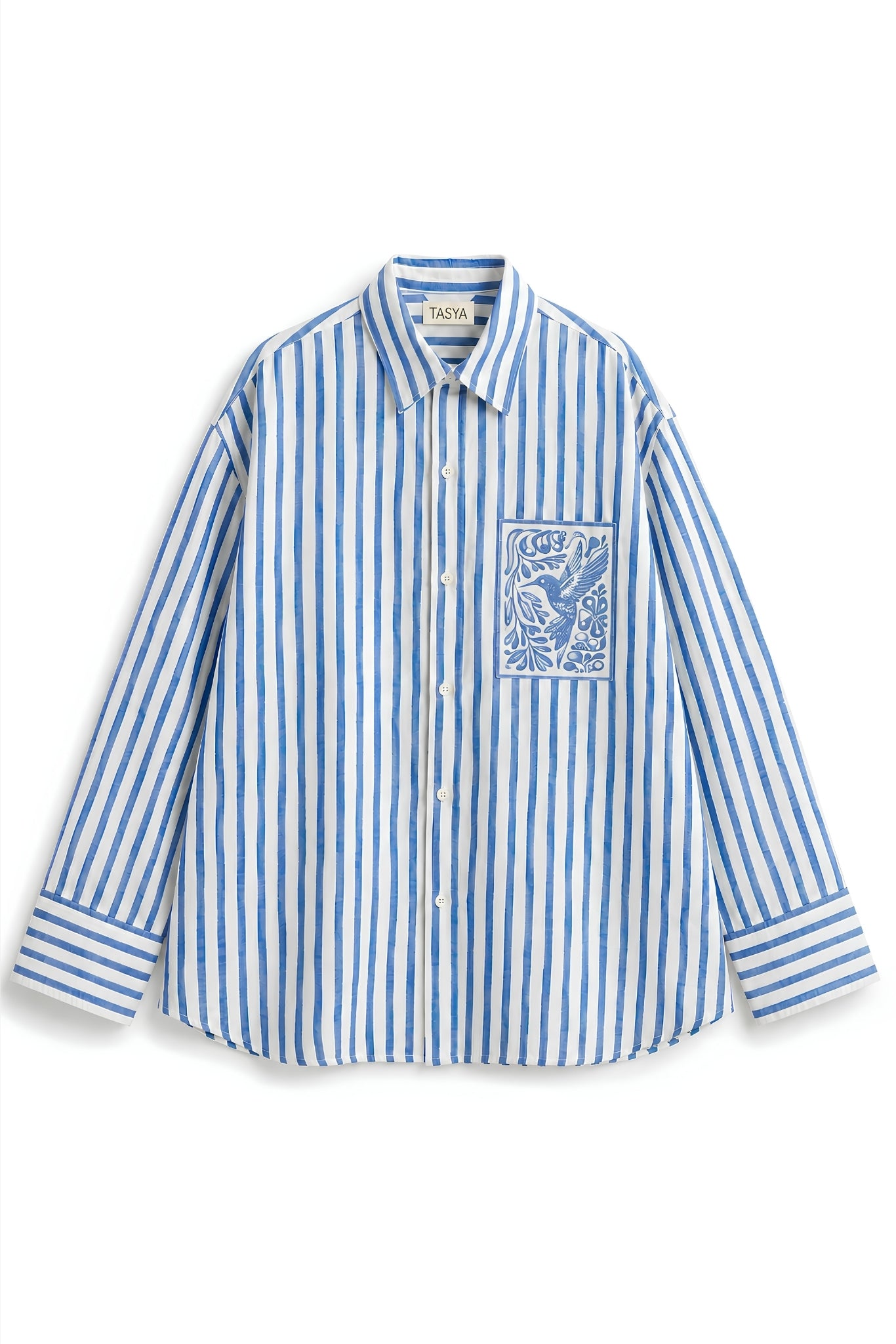 KIN BLUE STRIPE SHIRT MEN