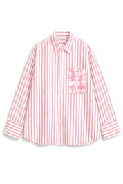 WINONA PINK STRIPE SHIRT MEN