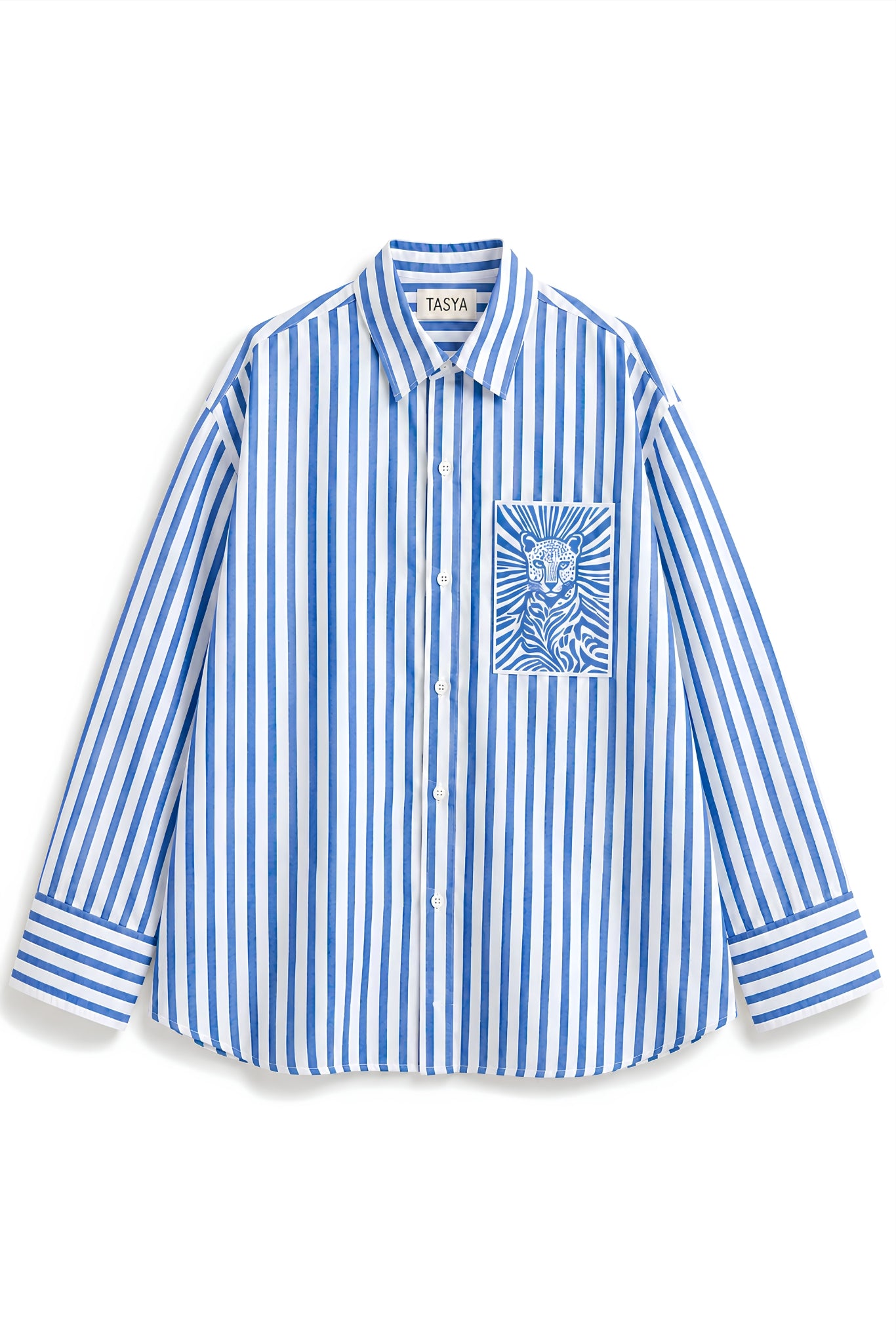 MARGO BLUE STRIPE SHIRT MEN