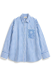 MARGO BLUE STRIPE SHIRT MEN
