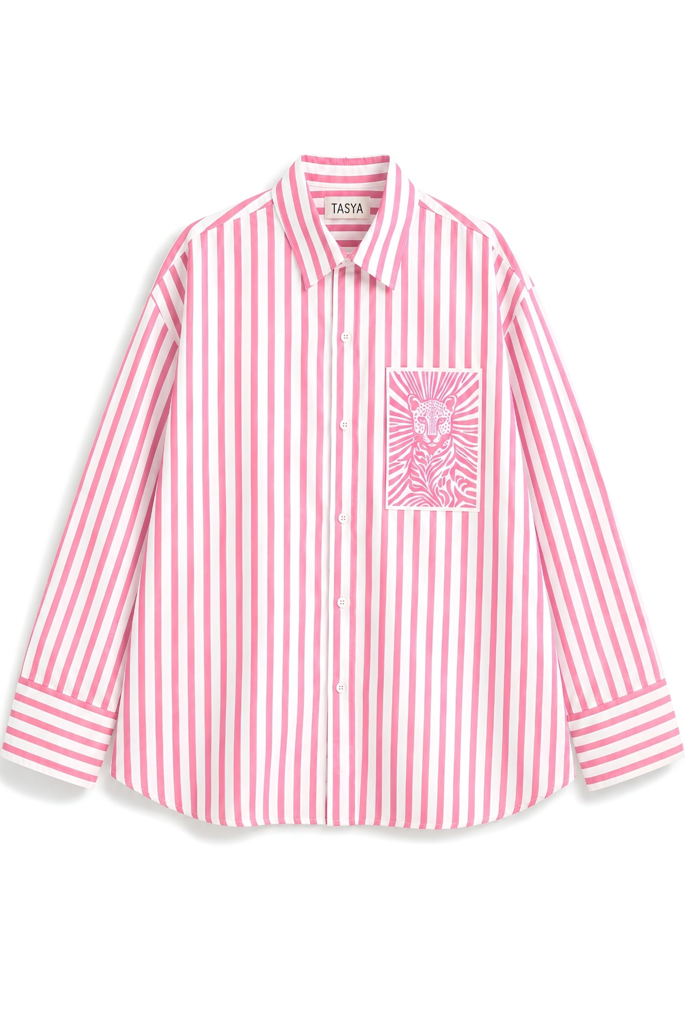 MARGO PINK STRIPE SHIRT MEN