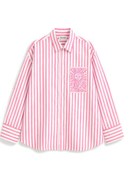 MARGO PINK STRIPE SHIRT MEN