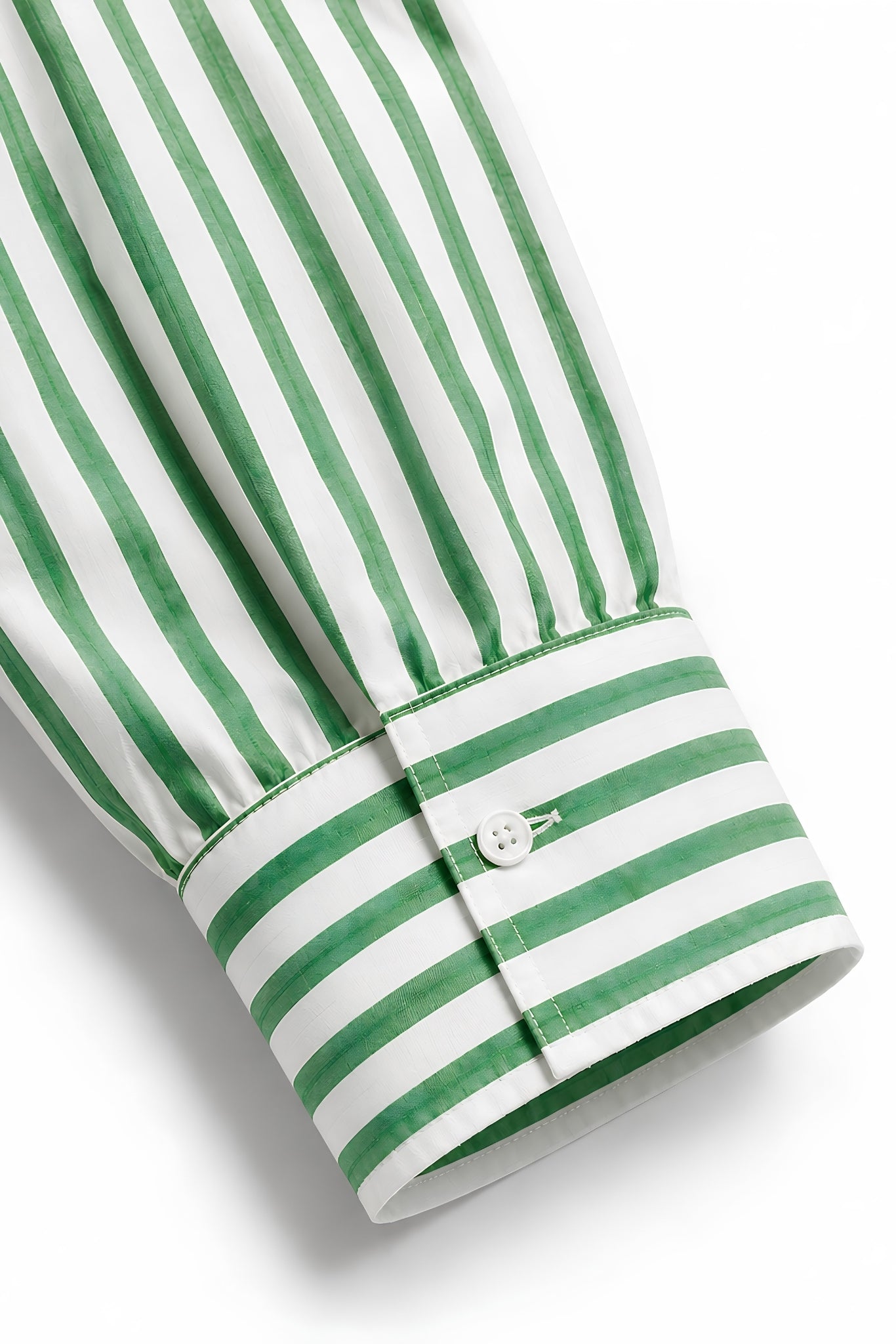 OLIVIA GREEN STRIPE SHIRT MEN