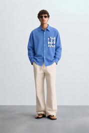 WINONA BLUE DYED CO-ORD MEN