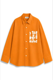 WINONA ORANGE DYED SHIRT WOMEN
