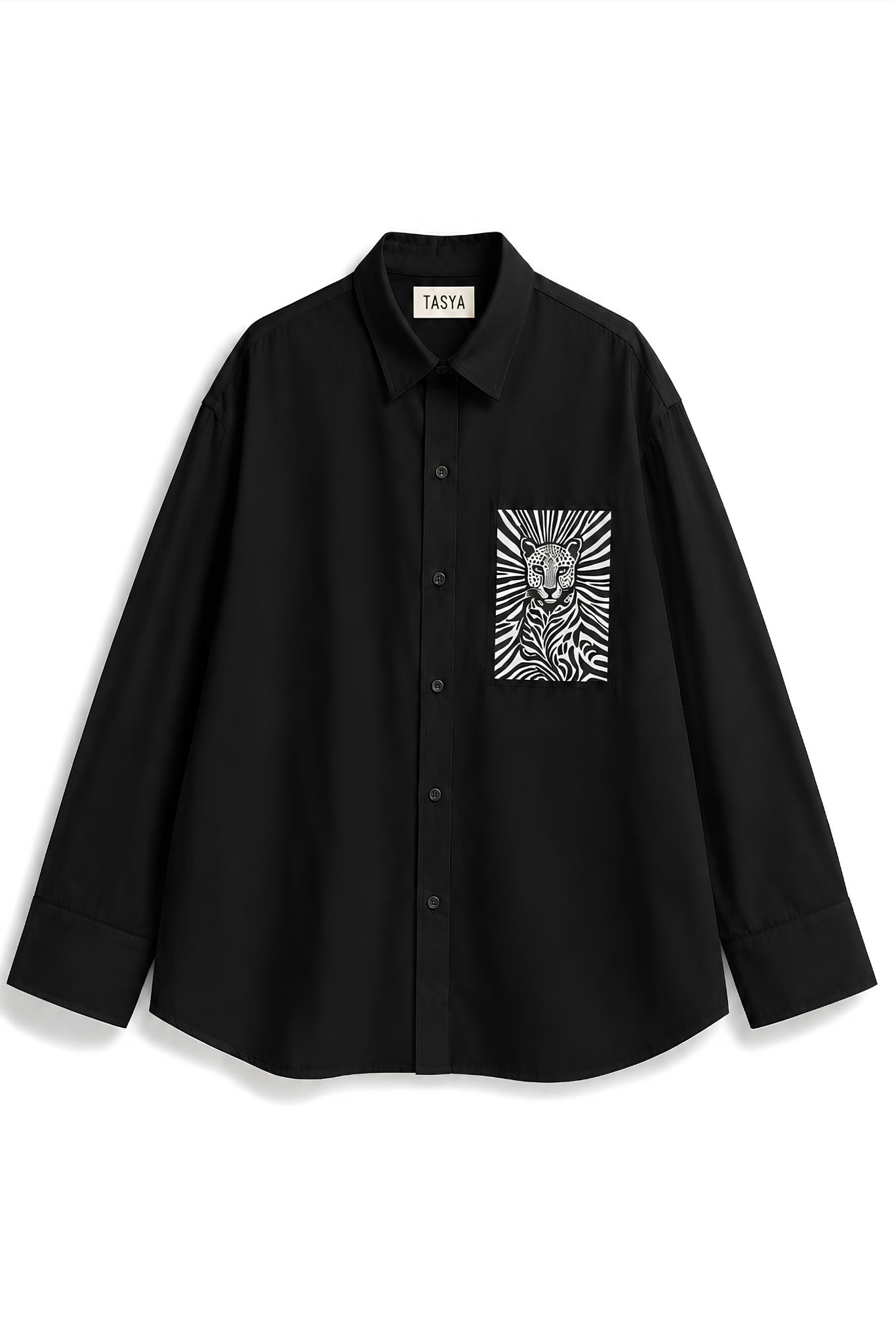 MARGO BLACK DYED SHIRT MEN