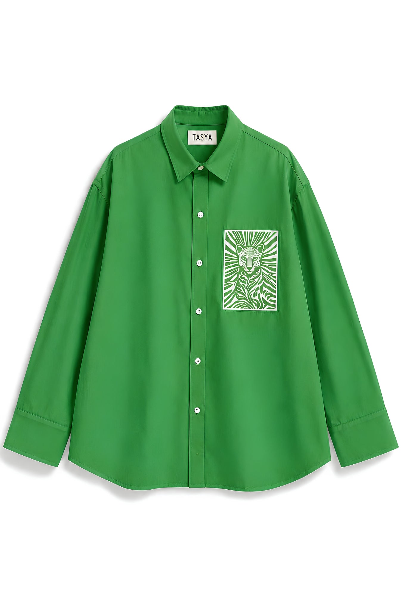 MARGO GREEN DYED SHIRT MEN