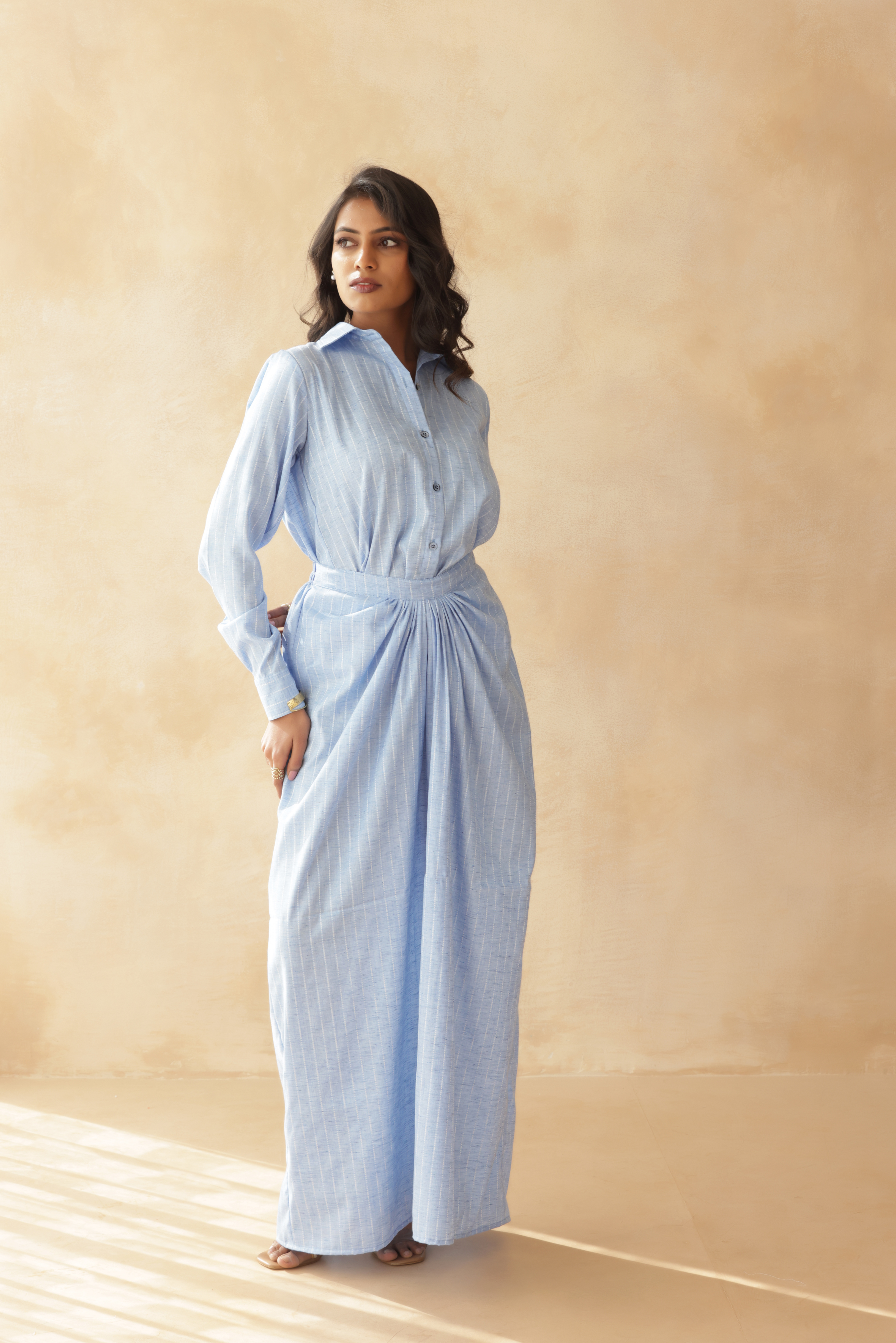 DAISY DRAPE SKIRT CO-ORD SET