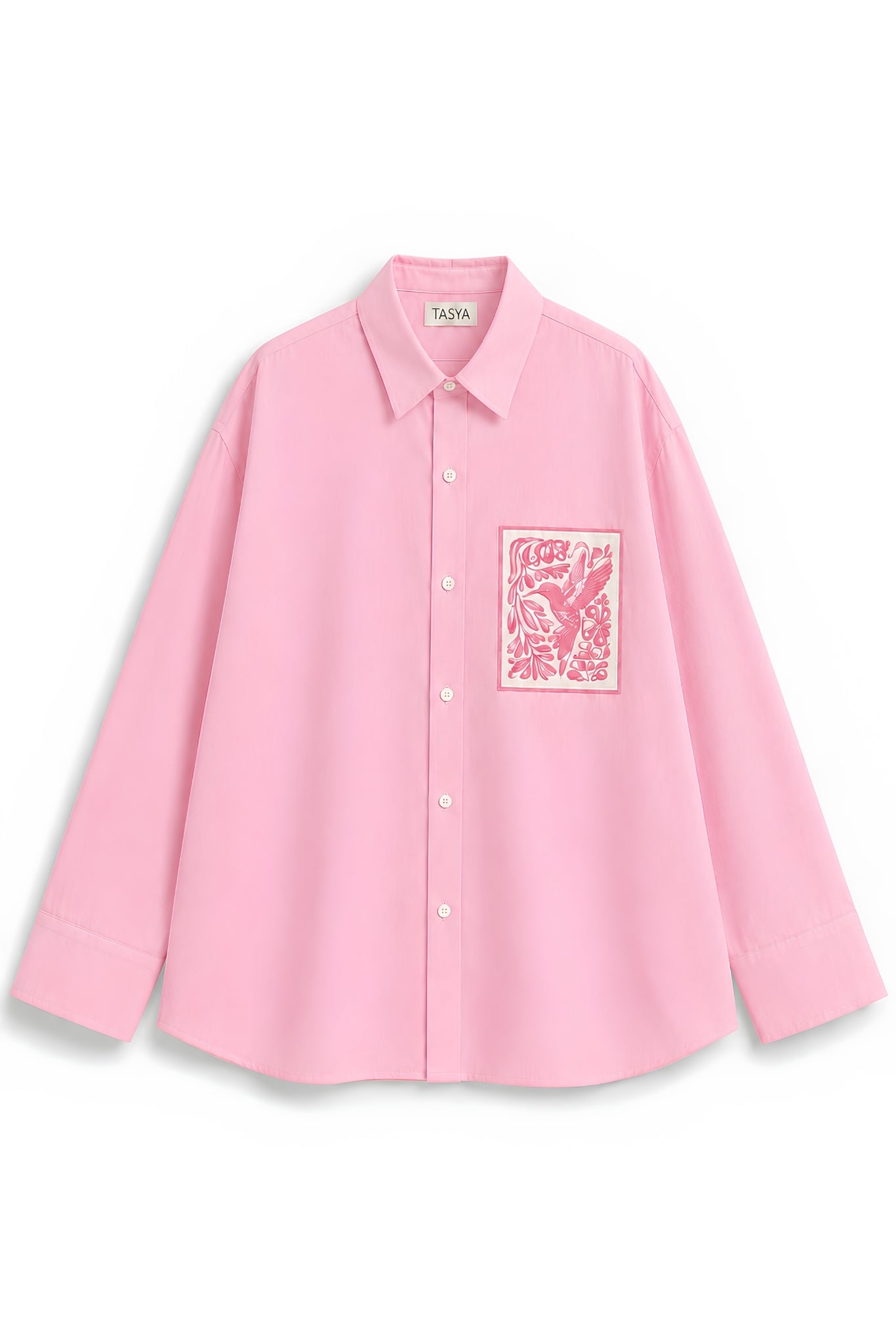 KIN PINK DYED SHIRT MEN