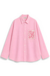KIN PINK DYED SHIRT MEN